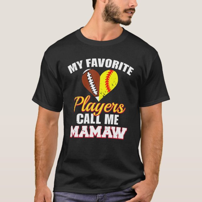 Camiseta Meus Jogadores Favoritos Me Chamam De Futebol De M (Frente)