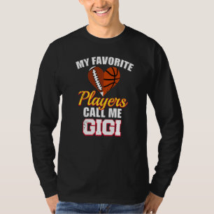 Camiseta Meus Jogadores Favoritos Me Chamam de Gigi Futebol