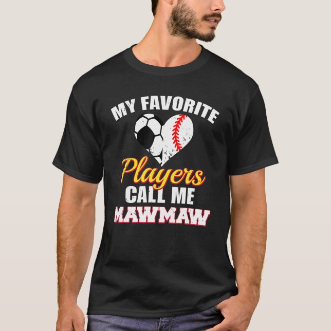 Camiseta Meus Jogadores Favoritos Me Chamam De Mãe Rugby Ho (Frente)