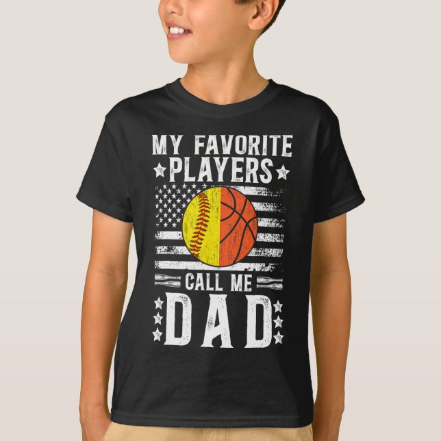 Camiseta Meus Jogadores Favoritos Me Chamam de Papai Softll (Frente)