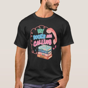 Camiseta Meus livros chamam de Leitura do Amor