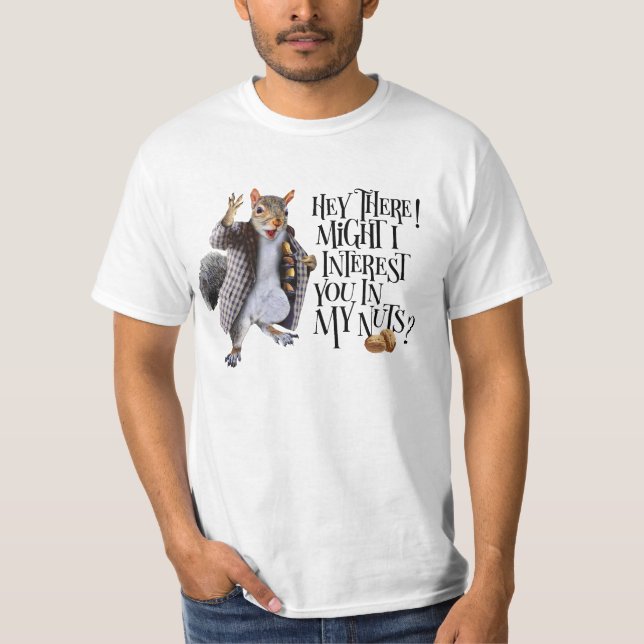 Camiseta Meus Loucos de Esquilo (Frente)