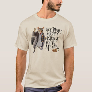 Camiseta Meus Loucos de Esquilo