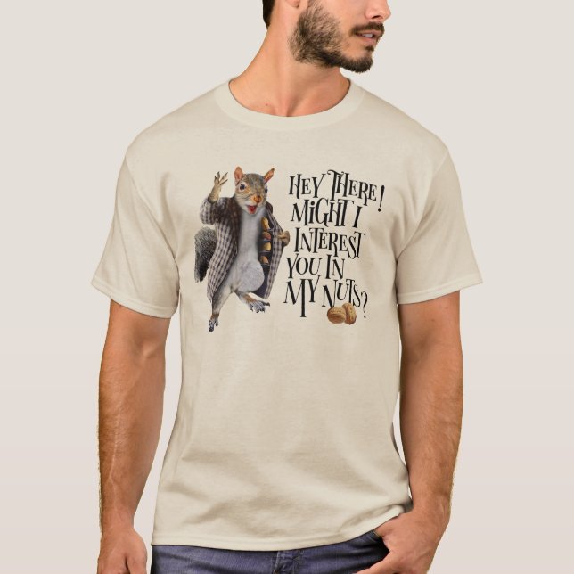 Camiseta Meus Loucos de Esquilo (Frente)