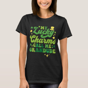 Camiseta Meus Lucky Charms Me Chamam de Grandude Dia de São