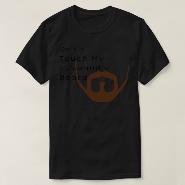 Camiseta Meus Maridos Beard (Frente do Design)