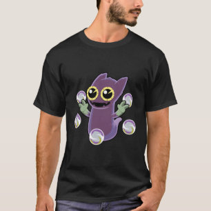Camiseta Meus Monstros Cantantes Ghazt Blue Small