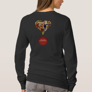 Camiseta Meus namorados engraçados… Fora com de suas