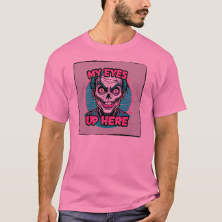 Camiseta Meus Olhos Estão Aqui 80s