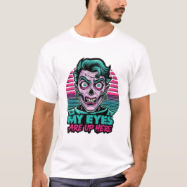 Camiseta Meus Olhos Estão Aqui 80s