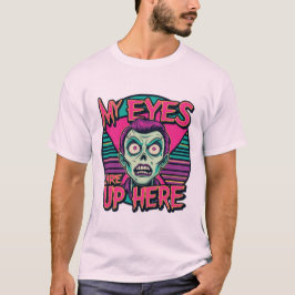 Camiseta Meus Olhos Estão Aqui 80s