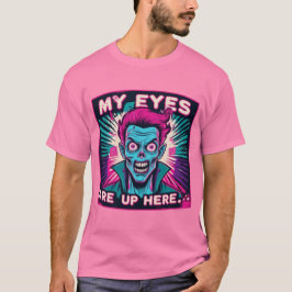 Camiseta Meus Olhos Estão Aqui 80s