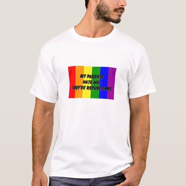 Camiseta Meus pais deiam-me (Frente)