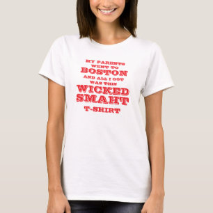 CAMISETA MEUS PAIS FORAM PARA BOSTON