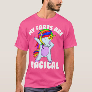 Camiseta Meus Peidos São Unicórnios Mágicos Embaracantes