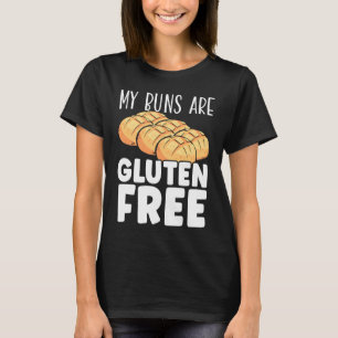 Camiseta Meus Peitos Estão Com Comida De Trigo Livre, Alerg