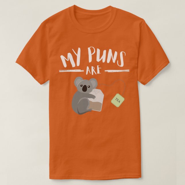 Camiseta Meus Peitos São Koala Tea 1 (Frente do Design)
