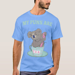 Camiseta Meus Peitos São Koala Tea Engraçado Humor Dizendo 