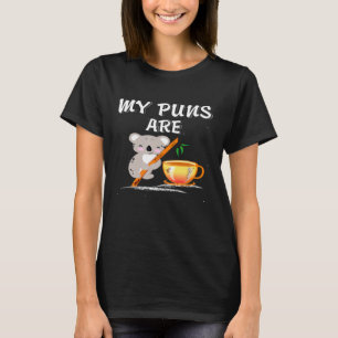 Camiseta Meus Peitos São Koala Tea - Peitos Engraçados