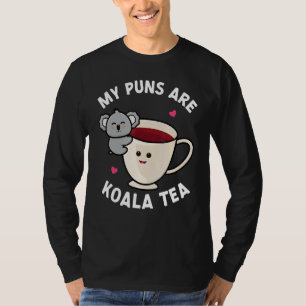 Camiseta Meus Peitos São Koala Tea Pun Koala Bear Animal 4