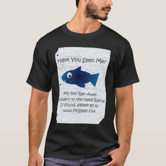Camiseta Meus peixes funcionaram afastado