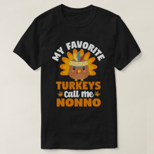 Camiseta Meus perus favoritos me chamam de Ação de Graça
