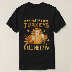 Camiseta Meus perus favoritos me chamam de Ação de Graça