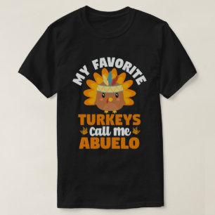 Camiseta Meus perus favoritos me chamam de Ação de Graça