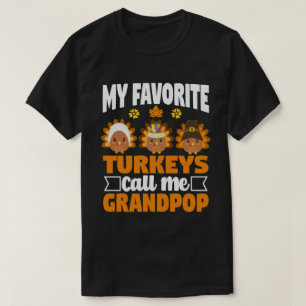 Camiseta Meus perus favoritos me chamam de Ação de Graça