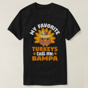 Camiseta Meus perus favoritos me chamam de Ação de Graça
