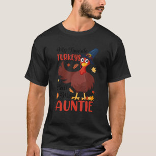 Camiseta Meus Perus Favoritos Me Chamam De Tia Obrigados Co