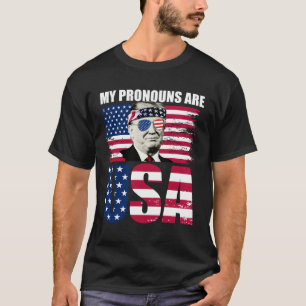 Camiseta Meus Prêmios São Os EUA Donald Trump 4 De Julho