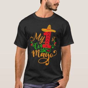 Camiseta Meus Primeiros Cinco De Mayo México 5 De Mayo
