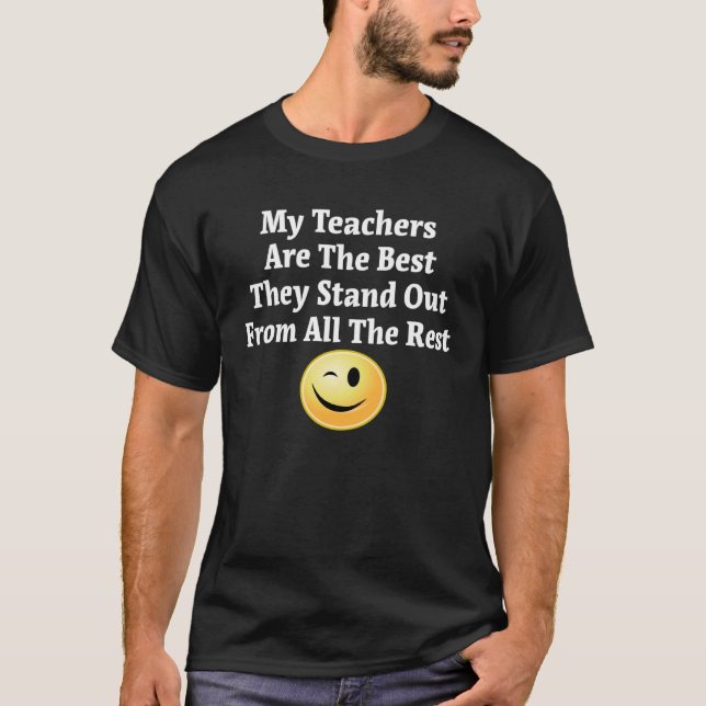 Camiseta Meus Professores São O Melhor Adolescente Da Juven (Frente)