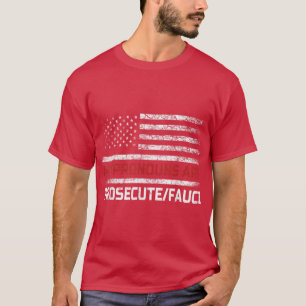 Camiseta Meus Pronomes São Processar Fauci Bandeira dos EUA