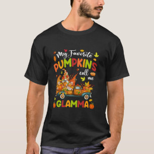 Camiseta Meus Pumpkins Favoritos Me Chamam De Caminhão Glam