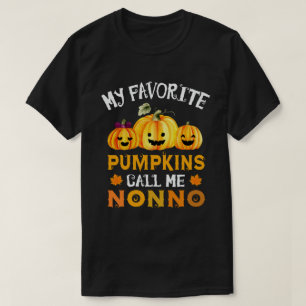 Camiseta Meus Pumpkins Favoritos Me Chamam De Não Dia de a
