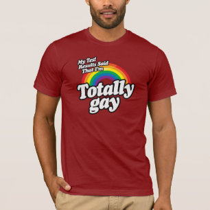 CAMISETA MEUS RESULTADOS DA ANÁLISE DISSERAM O GAY