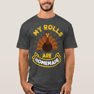 Camiseta Meus Rolos São Engraçados Em Casa