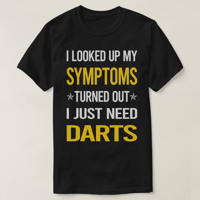 Camiseta Meus Sintomas Dobra (Frente do Design)