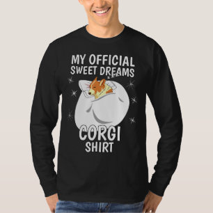 Camiseta Meus Sonhos Oficiais Doces Pajama Pj Corgi