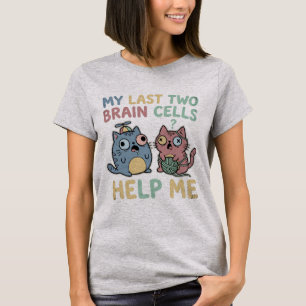 Camiseta Meus Últimos Dois Neurônios Me Ajudam Vin Meme de