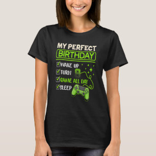 Camiseta Meus Videos games de Dia Perfeito Gaming 9º aniver