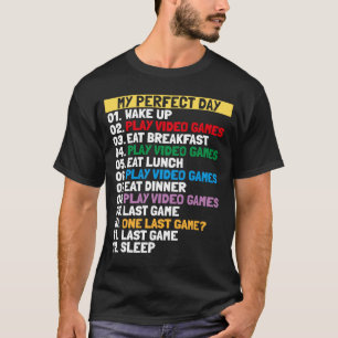 Camiseta Meus Videos games Perfeitos Um último jogo 2021 Ga