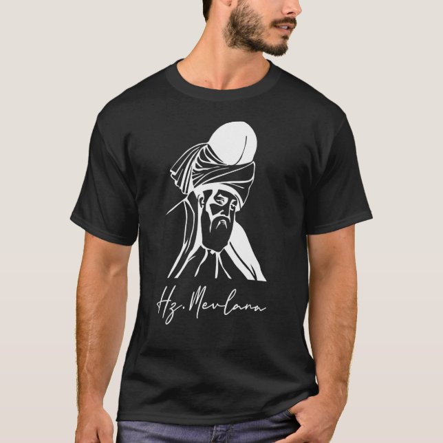 Camiseta Mevlana cita Mevlana Celaleddin Rumi (Frente)