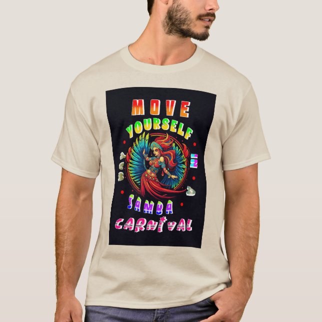 Camiseta Mexa-Se Num Carnaval De Samba (Frente)