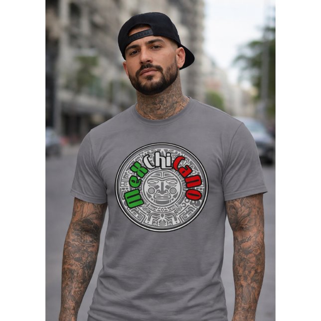 Camiseta MexChicano Asteca (MexChicano Aztec T-Shirt)