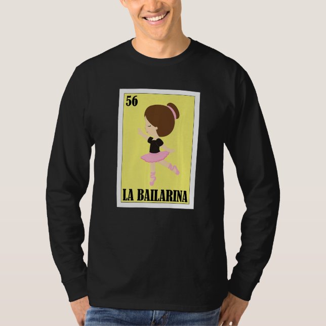 Camiseta Mexican Ballet  La Bailarina  3 (Frente)
