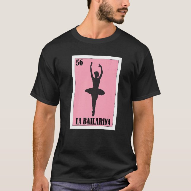 Camiseta Mexican Ballet  La Bailarina  5 (Frente)