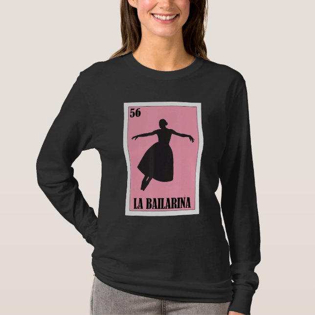 Camiseta Mexican Ballet  La Bailarina 5 (Frente)